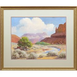 Edward Burns Quigley, oil