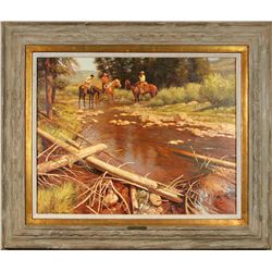 Gary Kapp, oil on canvas