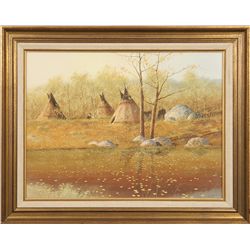 Steven O. Scott, watercolor