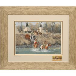 Ron Stewart, gouache