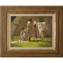 Harold Hopkinson, oil on canvas