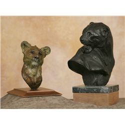 Dennis Anderson, two bronzes