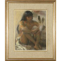 Julian Robles, pastel