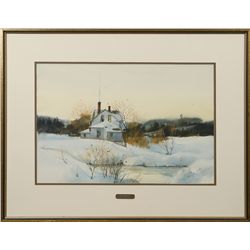 Jean Halverson, watercolor
