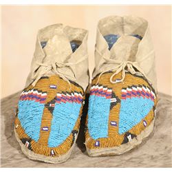 Osage Moccasins, 19th century