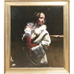 Luo Tong, oil on canvas