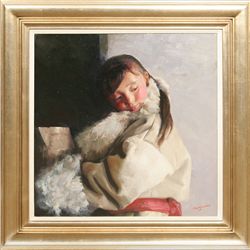 Luo Tong, oil on canvas