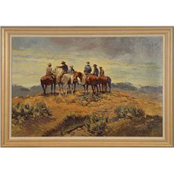 Newman Myrah, oil on canvas