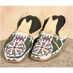 Cheyenne Moccasins, 19th century