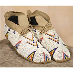 Cheyenne Moccasins, circa 1910