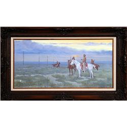 Ace Powell, oil on canvas