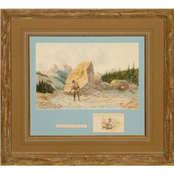 Byron Wolfe, gouache