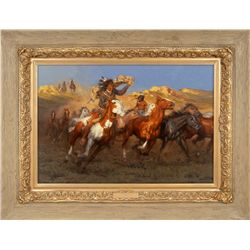 Andy Thomas, oil on linen