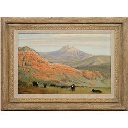 Wilson Hurley, oil on board