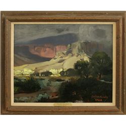 Wilson Hurley, oil on board