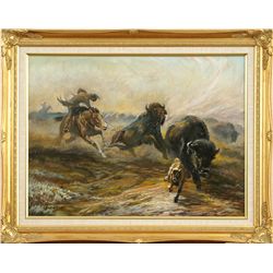 Bob Grieves, oil on canvas