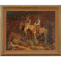 Jim Norton, oil on canvas