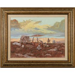 Fred Fellows, oil on canvas