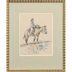 Nick Eggenhofer, gouache