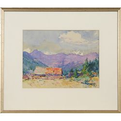 W. H. D. Koerner, watercolor