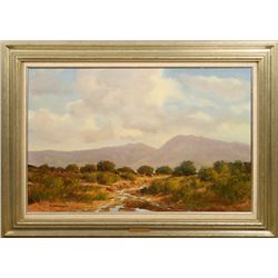 Bill Harrison, oil on canvas