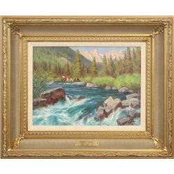 Gary Kapp, oil on board