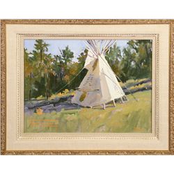 Linda Tippetts, oil on canvas