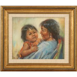 Arlene Hooker Fay, pastel