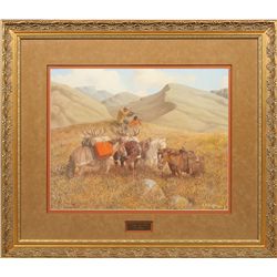 Edward Burns Quigley, oil on canvas