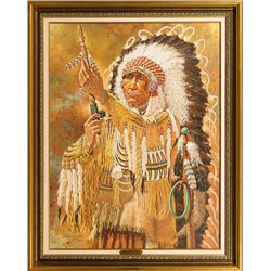 Michael Gentry, oil on canvas