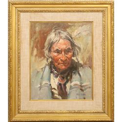 Harley Brown, oil on canvas