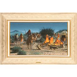 David Nordahl, oil on board