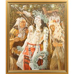 Michael Gentry, oil on canvas