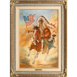 Michael Gentry, oil on canvas