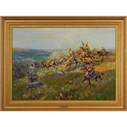 J. K. Ralston, oil on canvas