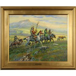 J. K. Ralston, oil on canvas