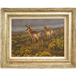 Ryan Skidmore, oil on board