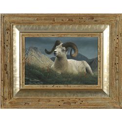 Adam Smith, oil on board