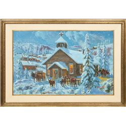 Marco Antonio Gomez, oil on canvas