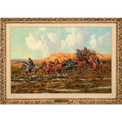 Marco Antonio Gomez, oil on canvas