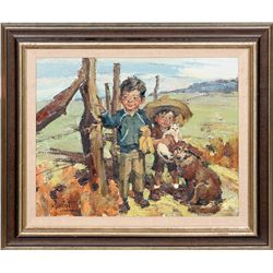 Gary Schildt, oil on canvas