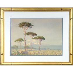 George Elbert Burr, watercolor