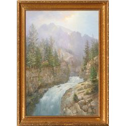 Ralph Earl DeCamp, oil on canvas