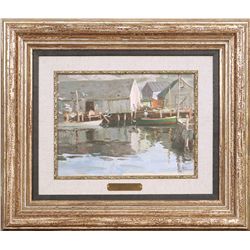 Tom Lovell, oil on canvas