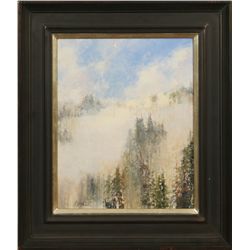 Karen Vance, oil on board