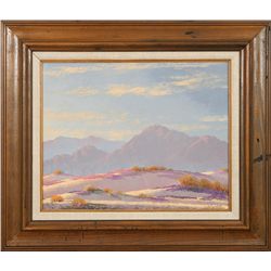 John Hilton, oil on board