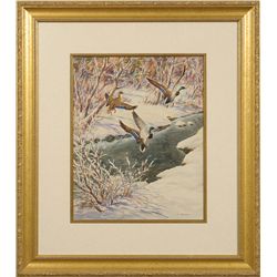 Hans Kleiber, watercolor