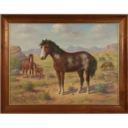 Robert Lindneux, oil on canvas