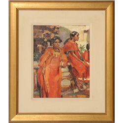 Gary Schildt, oil on board