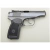 Image 1 : Russian Makarov Model IJ-70 DA semi-auto  pistol, 9 x 18mm cal., imported by Big Bear  Arms, Dallas,